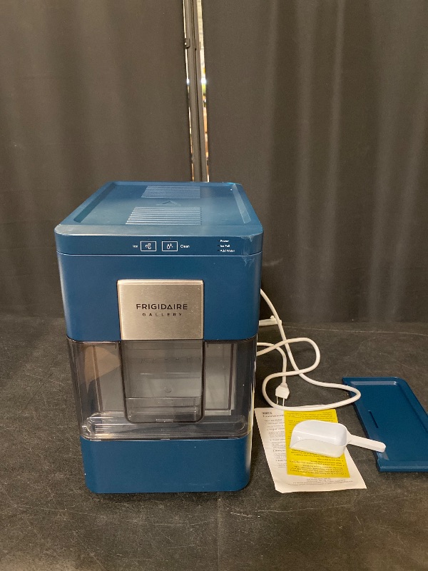 Photo 1 of FRIGIDAIRE Gallery EFIC255 Countertop Crunchy Chewable Nugget Ice Maker, 44lbs per Day, Auto Self Cleaning, 2.0 Gen, Navy