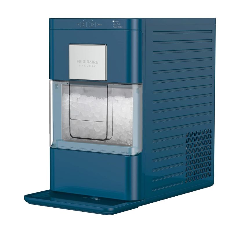 Photo 1 of FRIGIDAIRE Gallery EFIC255 Countertop Crunchy Chewable Nugget Ice Maker, 44lbs per Day, Auto Self Cleaning, 2.0 Gen, Navy