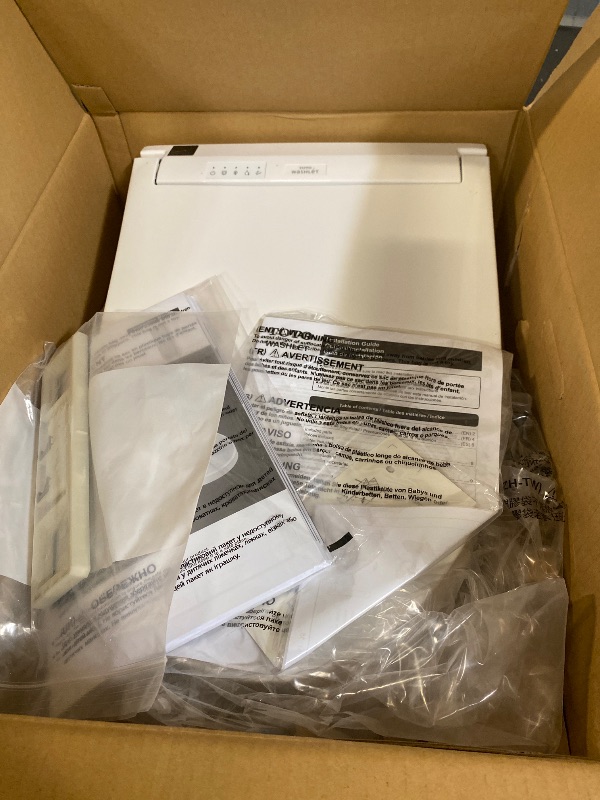 Photo 1 of TOTO SW3084#01 WASHLET C5 Electronic Bidet Toilet Seat with PREMIST and EWATER+ Wand Cleaning, Elongated, Cotton White