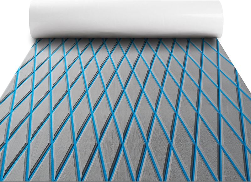 Photo 1 of Fullfire Boat Flooring - EVA Foam Boat Decking - Marine Mat Self-Adhesive Flooring Sheet Marine Carpet for Motorboat Yacht Kayak RV