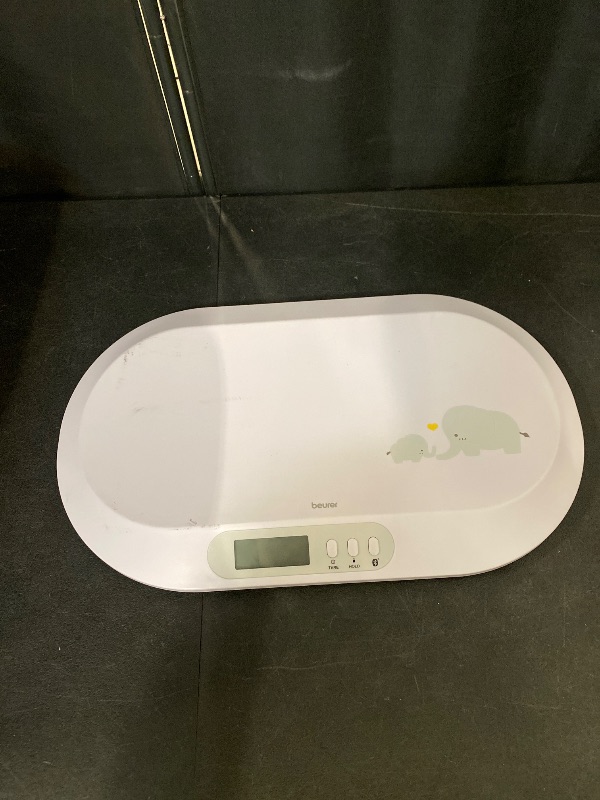 Photo 1 of Beurer BY90 Baby Scale, Pet Scale, Digital, with Measuring Tape, tracking weight with App | For: Infant, Newborn, Toddler /Puppy, Cat - Animals | LCD Display, weighs Lbs/Kg/Oz Highly accurate