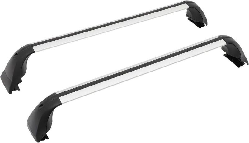 Photo 1 of 2PCS Aluminun Cross Bar fits for Corolla Hatchback 2019-2024 Cargo Racks Roof Racks Carrier Bars, SILVER