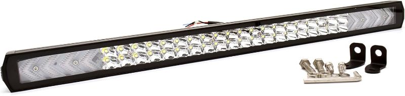 Photo 1 of 20Inch LED Light Bar 192W LED Off Road Driving Lights Spot With Amber Sequential Turn Signal Light For Pickup Car Trucks SUV ATV UTV Offroad Vehicle