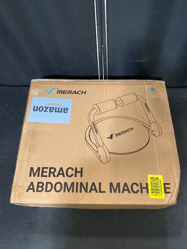 Photo 1 of MERACH Ab Machine for Stomach Workout, Ab Crunch Machine with 3 Adjustable Resistance and Automatic Rebound, Sit Up Machine with 330 LBS Weight Capacity, Ab Workout Equipment for Home Exercise