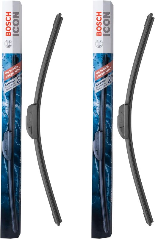 Photo 1 of BOSCH 26OE20OE ICON Beam Wiper Blades - Driver and Passenger Side - Set of 2 Blades (26OE & 20OE)