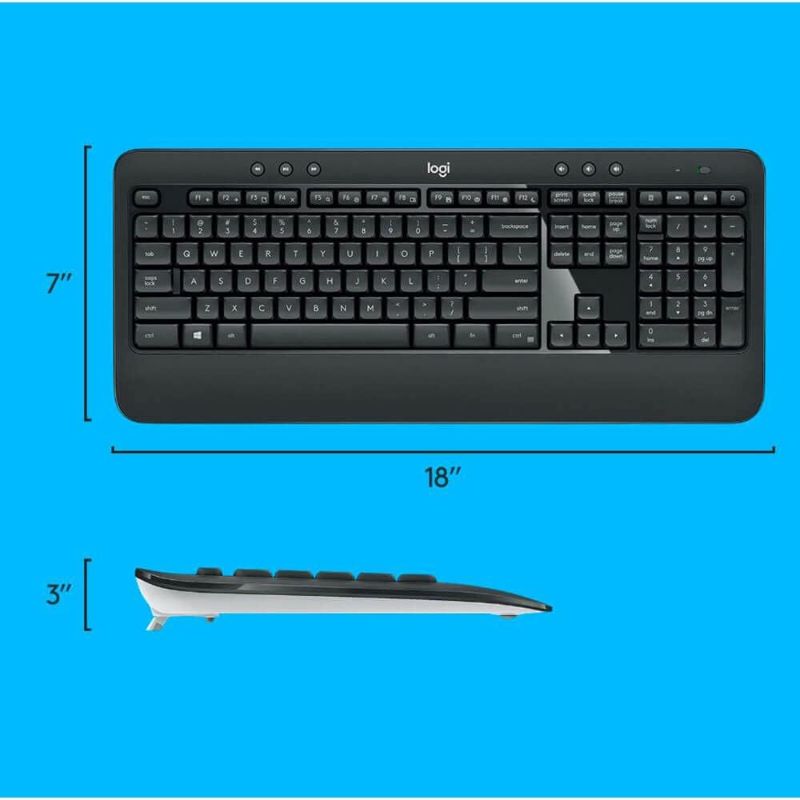 Photo 1 of Logitech MK540 Wireless Keyboard