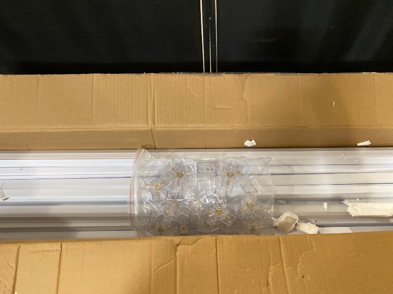 Photo 1 of Hexagon Garage Lights with Rectangle Frame, High Brightness 672W 86400LM 6500K, 14 Hex Grid for Garage, Shop, Basement, Car Detailing Shop etc. with Mounting Clip