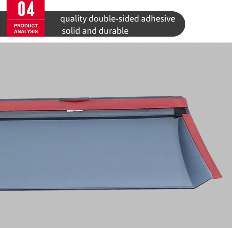 Photo 1 of Side Window Deflectors for HIACE MK5/H200 2005-2018 2pcs Car Rain Shield Window Visors Rain Guard Windows Rain Cover Car Wind-Deflectors Side Window rain Guards Side Window Deflector
