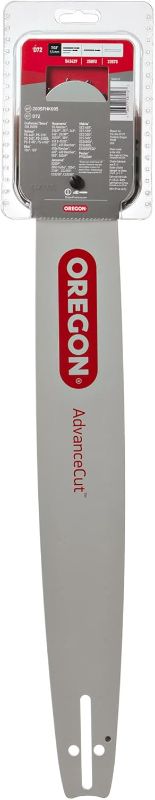 Photo 1 of Oregon Chainsaw Guide Bar & Chain Combo, AdvanceCut Replacement for Saw Chains, Bar Length 20" (50cm) with Low Kickback Chain Set, 3/8" Pitch, 0.050" Gauge, 72 Drive Links (584818)