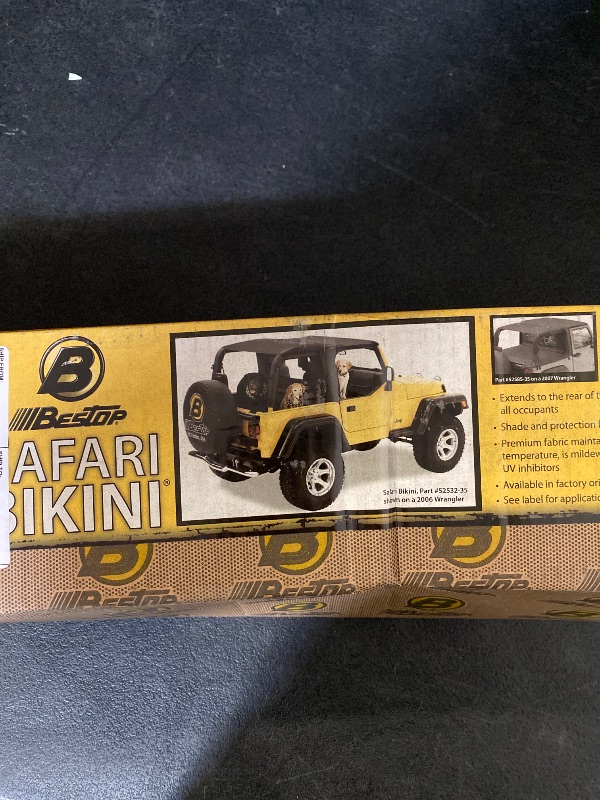 Photo 1 of Bestop 5253037 Spice Safari-Style Bikini Top for 1997-2002 Wrangler