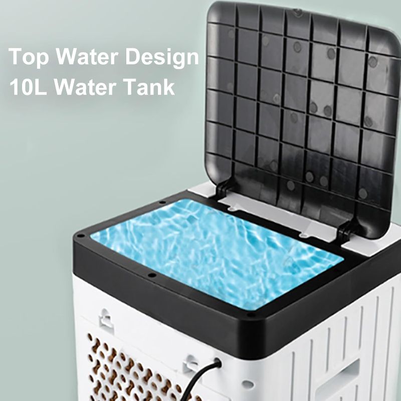 Photo 1 of Cooling Fan, Portable Air Conditioner Fans, Water Cooling Fan with Universal Wheel, for Living Room, Bedroom, and Office