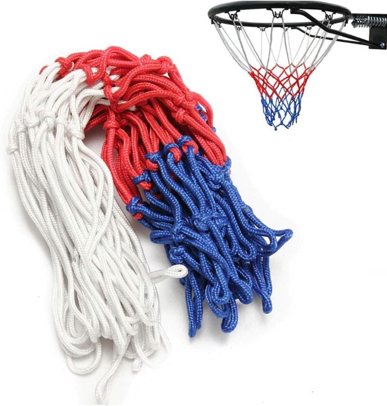 Photo 1 of Spalding Regulation Size 18" Steel Basketball Rim with Net Included | Choose from Fixed or Breakaway | Replacement Rim for Indoor or Outdoor Hoop