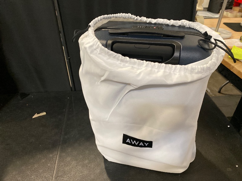 Photo 1 of Away Bigger Carry-On Luggage, Lightweight Hardside Large Suitcase with Spinner Wheels, TSA Lock, Airline Approved, Navy Blue