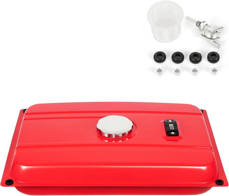 Photo 1 of Universal 5 Gallon Generator Gas Fuel Tanks, Compatible with Honda EC2500 and More(The Fittings is Where You Unscrew The Petrol Cap)