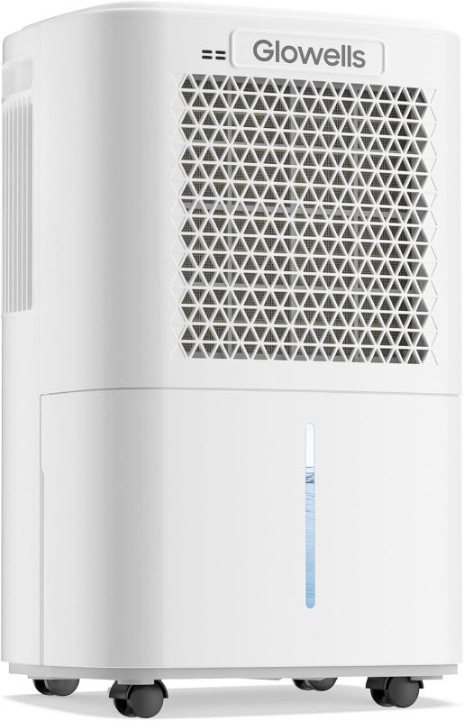 Photo 1 of 2500 Sq.Ft Dehumidifiers for Home Basement with Drain Hose, 34 Pints Large Room Dehumidifier Portable with Smart Humidity Control, 3 Opeartion Modes for RV, Bathroom, Bedroom