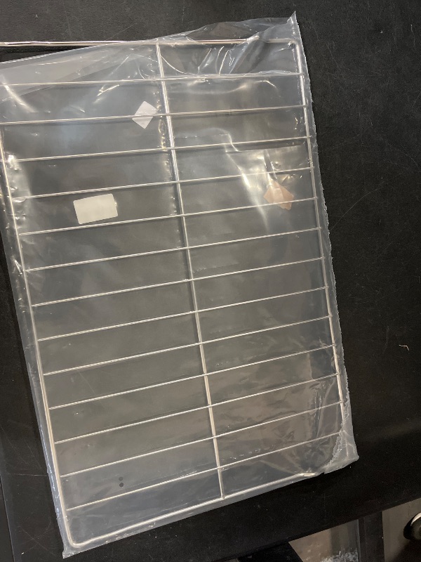 Photo 1 of Upgraded WB48X20249 Oven Rack Replacement Parts for GE Stove Oven Parts, 23.7" x 16.1" Rack-flat for GE Range Oven Parts 304 Stainless Steel Oven Wire Rack Hotpoint Stove Parts Oven Rack 1 Pcs