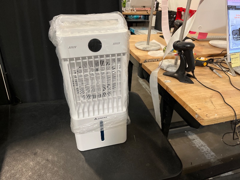 Photo 1 of Swamp Cooler, 3-IN-1 Evaporative Air Cooler with Display & Remote, Windowless Portable Air Conditioners with Ice Cooling, 12H Timer, 6 Speeds, 60° Oscillation, Air Cooler Fan for Home Office