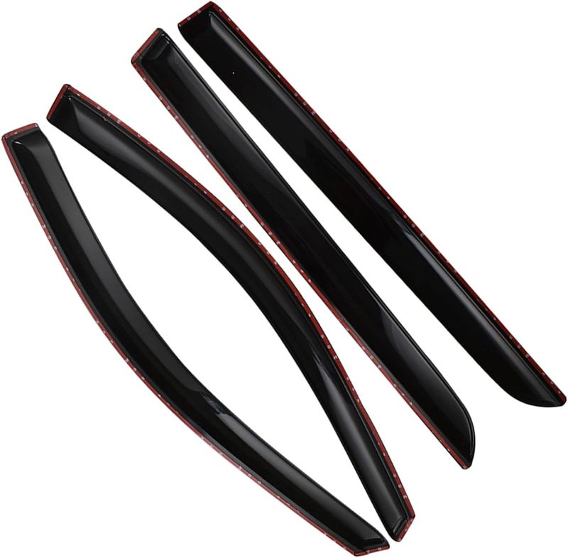 Photo 1 of Window Visors Sun Rain Guards - Window Deflectors for Car 4-Pack Vent Shade Deflector Replacement for Odyssey 2005-2007