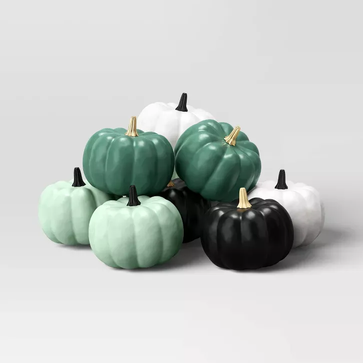 Photo 1 of Hyde & EEK! Boutique 8pk Painted Halloween Pumpkins