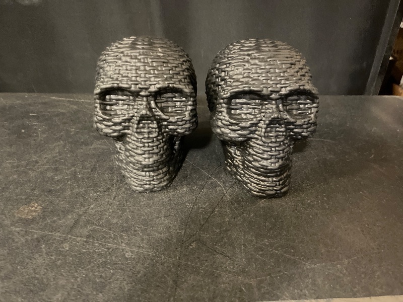 Photo 1 of Hyde And Eek indoor deorative skull black (2)