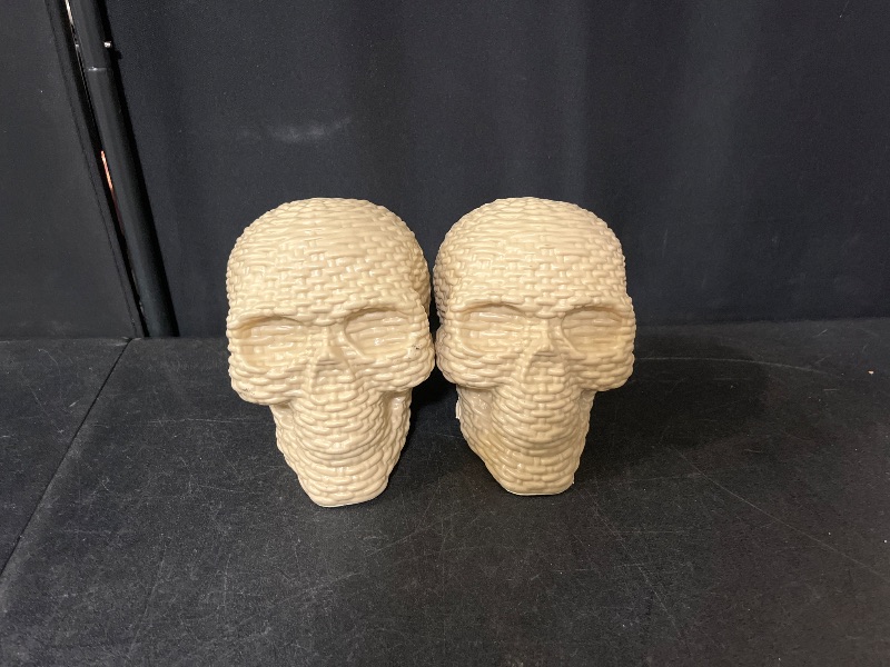 Photo 1 of Hyde And EEK Indoor Decorative skulls tan (2)