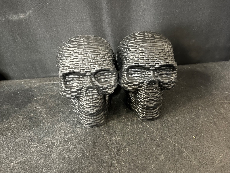 Photo 1 of HYDE AND EEK Decorative indoor skulls (black)