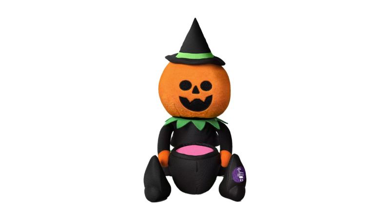 Photo 1 of hyde and eek plush stirring witch 