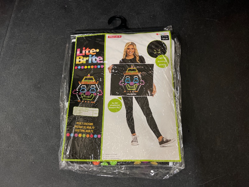Photo 1 of disguise halloween lite brite costume