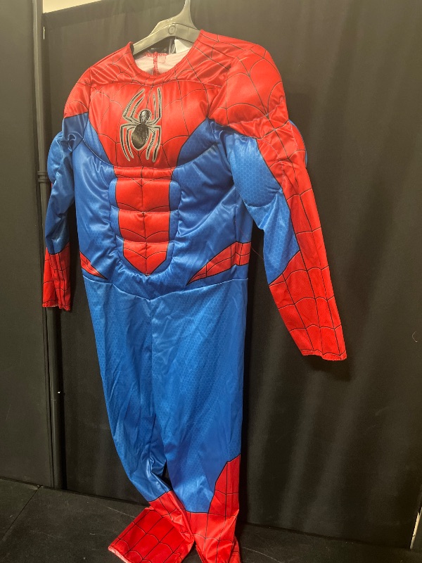 Photo 1 of Spider-man kids' ccostume with mask, no gloves Marvel Spider-Man Toddler Costume - Officially Licensed Superhero Suit for Kids