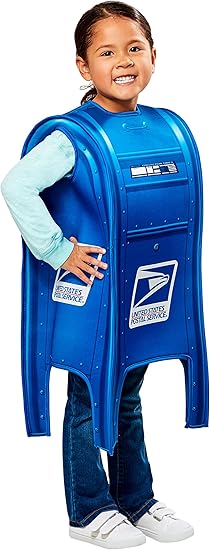 Photo 1 of (4T) Rubies Child's United States Postal Service Post Box Costume, As Shown, 4T