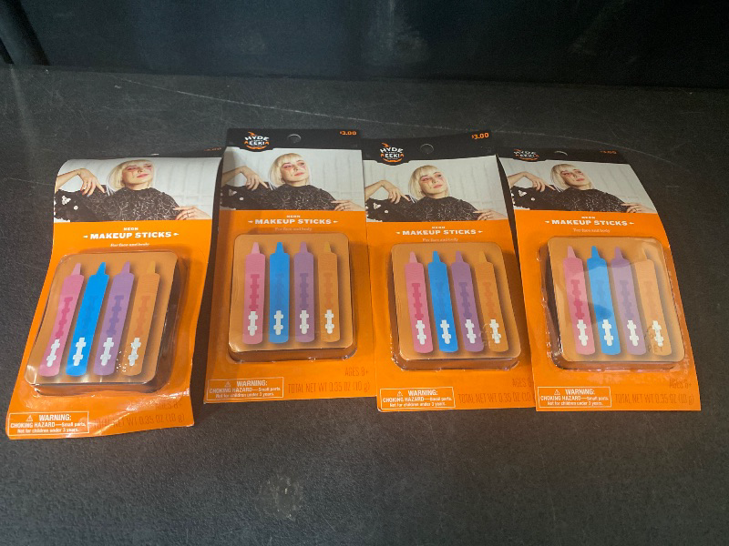 Photo 1 of Hyde and EEK neon make-up sticks