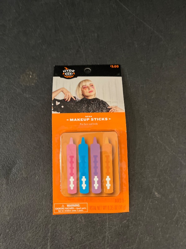 Photo 1 of Hyde and EEK neon make-up sticks
