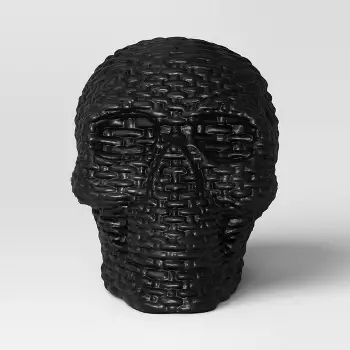 Photo 1 of Hyde and eek decorative black skull