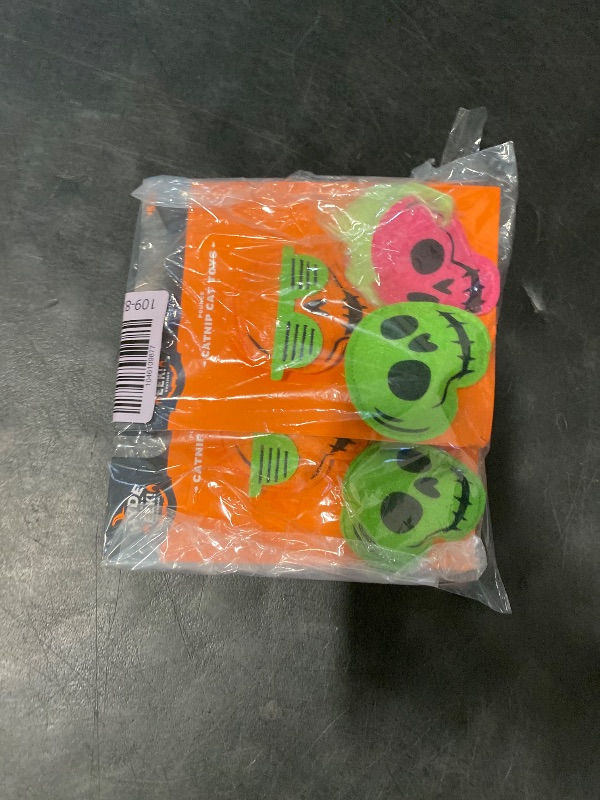 Photo 1 of Halloween Multipack Retro Skull Plush Cat Toy Set - 3pc - Hyde and EEK! Boutique