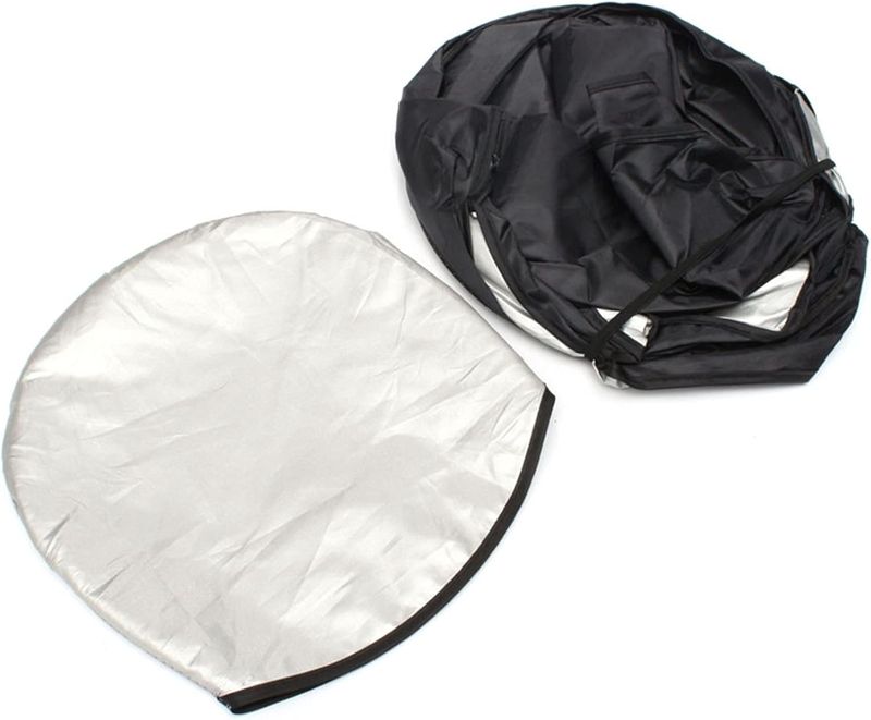 Photo 1 of Windshield Sunshade 190x90cm Car Sunshade Sun Shade Windshield Front Rear Window Film Visor Cover UV Protection Reflector Car-styling Protector Front Windshield Sun Shade