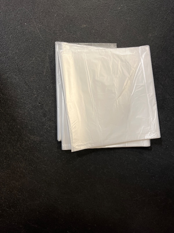 Photo 1 of 12 x 9 Ft Plastic Drop Cloths (10-Pack) - Disposable Painter's Sheeting & Tarps for Painting, Waterproof Furniture/Couch/Floor Protection