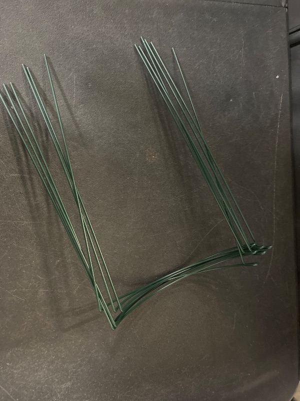 Photo 1 of HiGift Plant Support Stakes, 6 Pack Metal Peony Cages and Supports, Garden Stakes Plant Support Cage, Large Plant Support Ring for Outdoor Indoor Snake Plant Peony Rose Flowers Vine (10" W x 15.8" H)