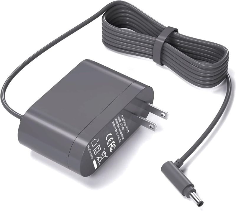 Photo 1 of 26.1V Replacement for Dyson Charger 205720-02 for Dyson V6 V7 V8 Car + Boat DC58 DC59 DC61 DC62 SV03 SV04 SV05 SV06 Cordless Vacuum 21.6V Battery Charger Cord 5.9FT