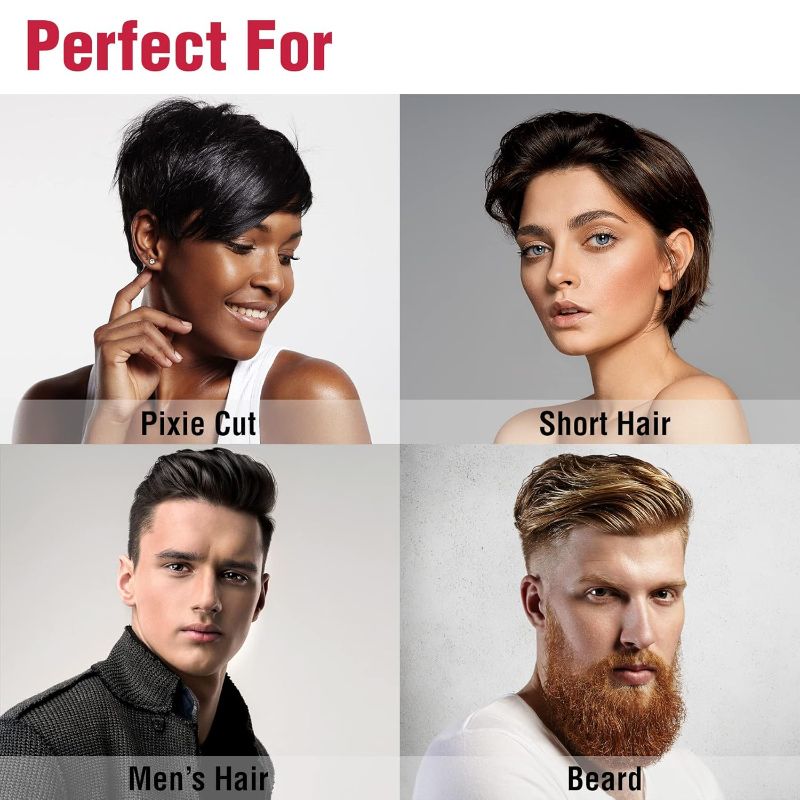 Photo 1 of RED by KISS Titanium Styler Pencil Flat Iron 3/10" – Ultra-Precise Edge & Pixie Cut Styling, 450°F Max Heat, Frizz-Free, Instant Temperature Control, Professional & Home Use