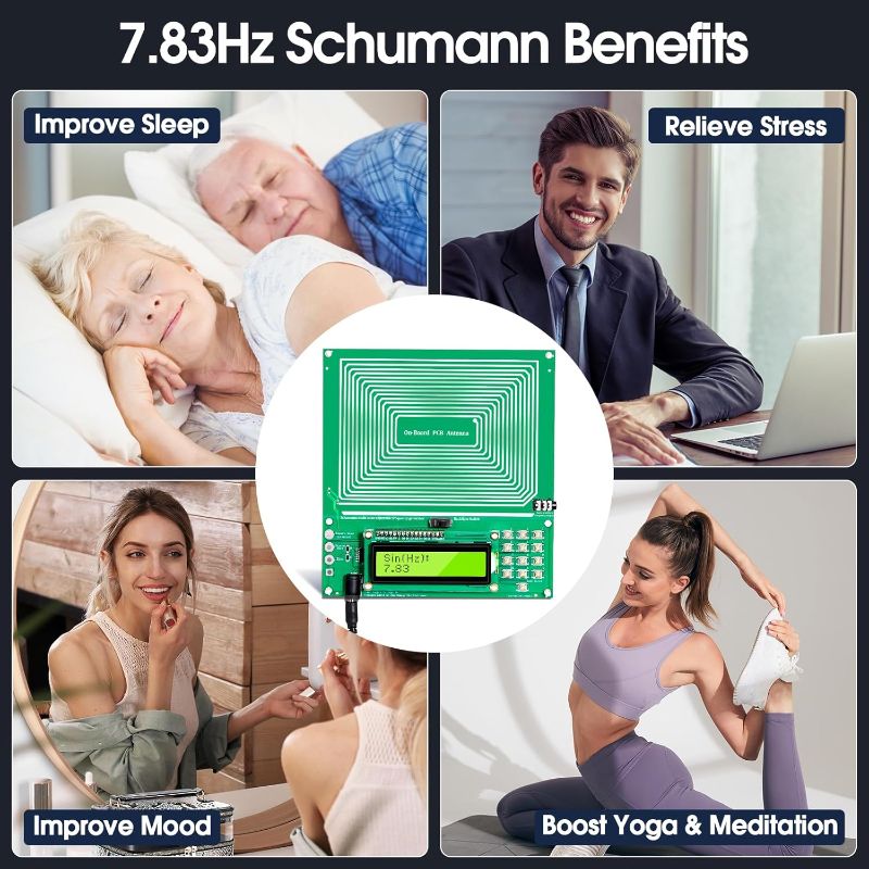 Photo 1 of Frequency Generator for Healing, Schumann Resonance Generator 7.83Hz, Sound Frequency Machine for Stress Relief, Relaxation, Meditation, and Yoga (0.01Hz-200KHz)
