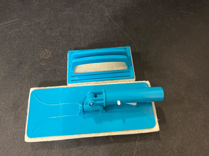 Photo 1 of  U.S. Pool Supply Hand-Held and Pool Pole Attachment Scrub Brushes - Surface Scrub Scouring Sponge Pads - Clean Pool Tile Grout Walls, Vinyl Liners, Spas, Remove Stains, Kitchen Bathroom Tub Shower