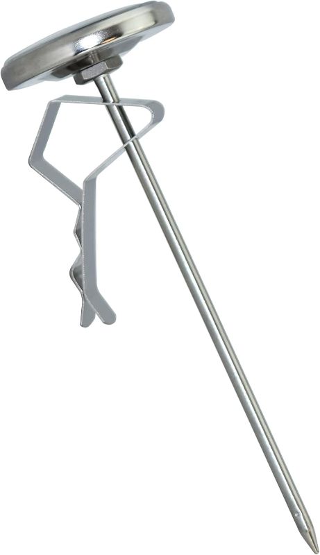 Photo 1 of Alliance Brew Gear Milk Frothing Thermometer with Clip, White, One Size