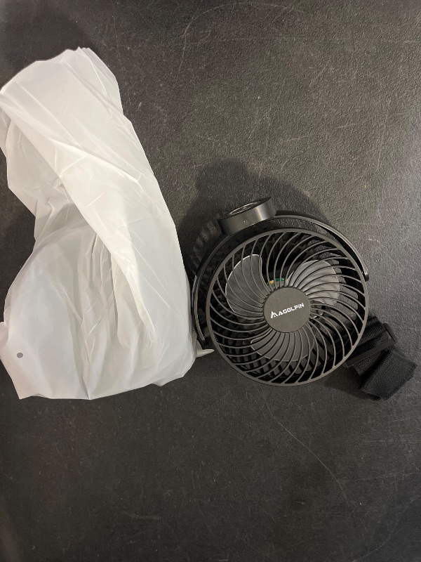 Photo 1 of 2-Pack Magnetic Golf Cart Fan Rechargeable with Carrying Case, 12000mAH Battery Portable Fan with Magnetic Base, Suitable for EZGO Club Car Yamaha, Golf Cart & Cruise Ship Accessories