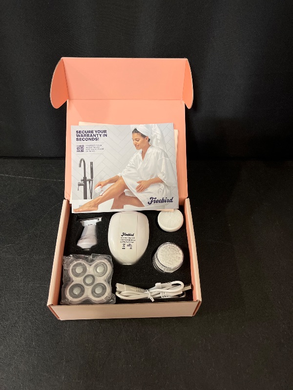 Photo 1 of FlexSeries Electric Razor for Women - Silk Smooth Legs, Body Hair, & Pubic Shaver - for Private Area, Sensitive Skin, Bikini Trimmer