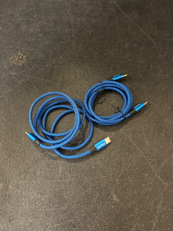 Photo 1 of etguuds USB to USB C Cable 3ft, 2-Pack USB A to Type C Charger Cord Fast Charging for Samsung Galaxy A15 A25 A35 A55 A54, S24 S23 S22 S21 S20 S10 S10E, Note 20 10, Moto G, for iPhone 16 15, Blue