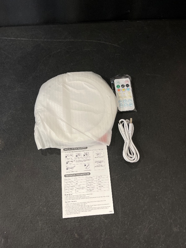 Photo 1 of Rechargeable Motion Sensor Ceiling Light with Remote - Magnetic Wireless Ceiling Light Battery Powered for Closet Shower Stairs Shed Hallway Porch Patio ect