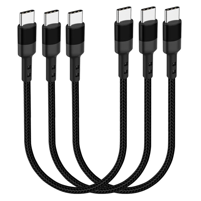 Photo 1 of USB C Cable Short 1ft, Short Type-C Cable