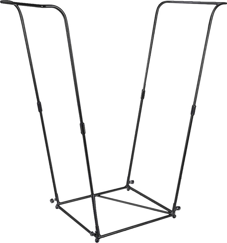 Photo 1 of Metal Trash Bag Holder - Garbage Bag Holder Frame Holds 30-45 Gallon Bags-Multi-Use Outdoor Leaf Bag Stand for Yard Camping Garden Lawn Party Supplies (1 Pcs)