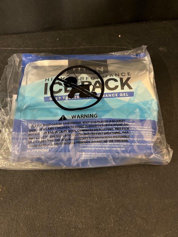 Photo 1 of Arctic Zone Titan Deep Freeze Ice Pack- (2 Pack) 600 Gram High Performance Ice Pack - Long-Lasting, Puncture-Resistant Cold Pack Filled with Non-Toxic Gel…
