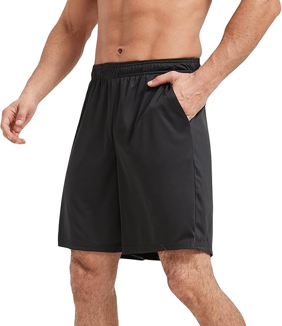 Photo 1 of 2XL 5 Pack Men's Athletic Gym Shorts with Pockets Quick Dry Activewear Workout Running Shorts for Men